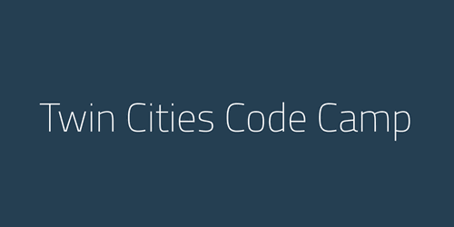 Twin Cities Code Camp 24